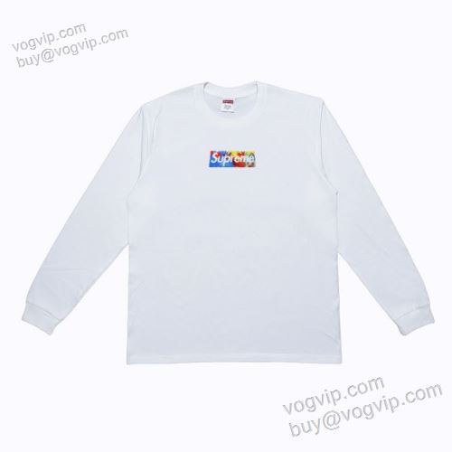 シュプリーム SUPREMEブランドコピー SUPCTS012 2025お買い得高品質 長袖Tシャツ 2色可選 主役になる存在感