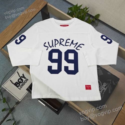 シュプリームコピーブランド 特別人気感謝SALE　 SUPREME SUPCTS018 2025最安値セール 長袖Tシャツ 2色可選