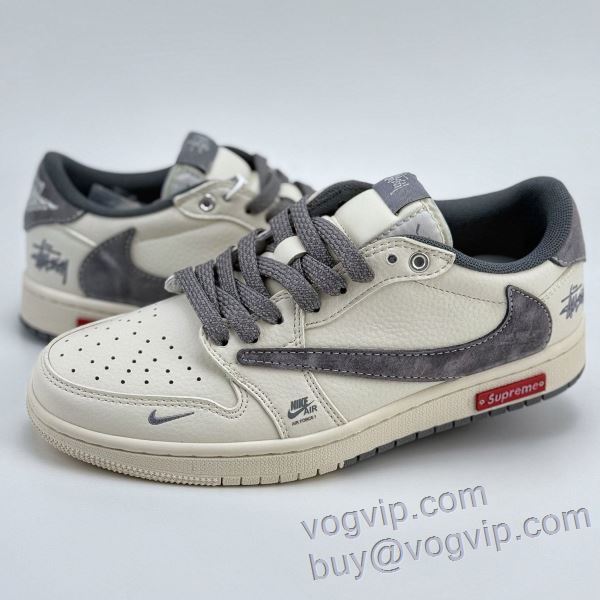 強い魅力を感じる一枚 Travis Scott x N1ke Air Jordan 1 Low x Stussy x Supreme 2025人気定番セール スニーカー カジュアルシューズ シュプリーム VOGブランドスーパーコピー