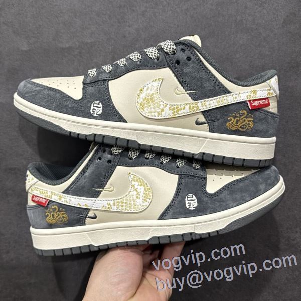 N1KE SB Dunk Low x Supreme 2025春夏 シュプリーム スニーカー カジュアルシューズ VOGコピー 売れ筋のいい