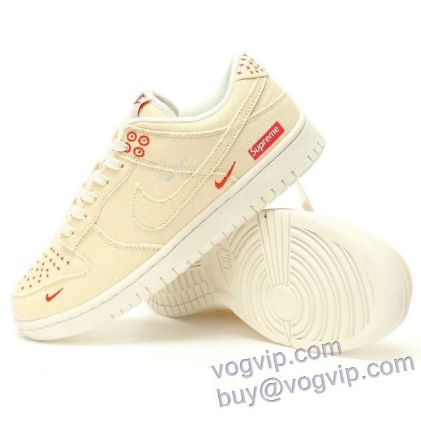 オリジナル シュプリーム スーパーブランドコピー品質保証 スニーカー カジュアルシューズ Supreme x N1ke By You SB Dunk Low Retro SP 2025お買い得新品
