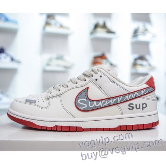 2025春夏季新作 シュプリームスーパーコピー N1ke SB Dunk Low x Supreme スニーカー カジュアルシューズ ファッション 人気
