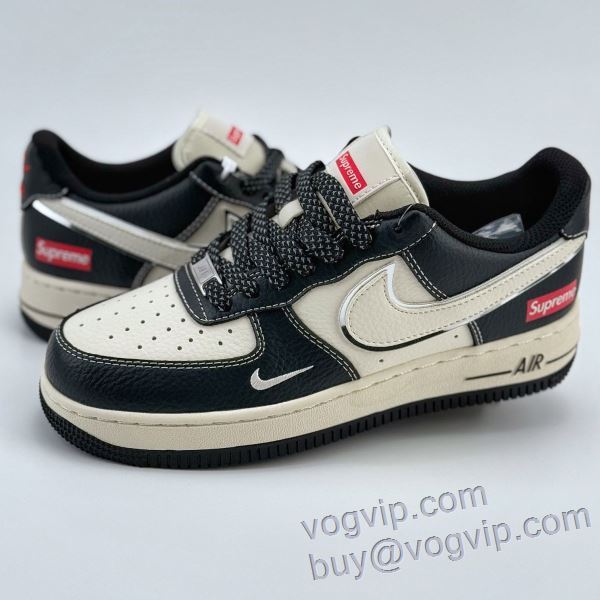 【大人気】定番商品 Supreme x N1ke Air Force 1 Low 072025 スニーカー カジュアルシューズ シュプリームブランド 偽物 通販