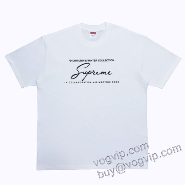 Supreme x Martine rose Tee SUPNXZ034 半袖Tシャツ 2色可選 2025爆買い得価 シュプリームブランドコピー