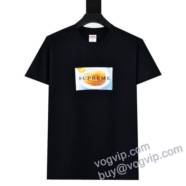 シュプリームコピー ブランド 抜群な存在感 Supreme 2025ss Pancakes Tee SUPNXZ037 半袖Tシャツ 2色可選