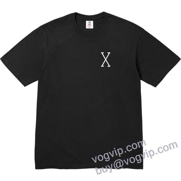 2025HOT新作登場 SUPREME 40 ACRES MALCOLM X TEE SUPNXZ045 半袖Tシャツ 2色可選 シュプリームブランドコピー代引き専門店