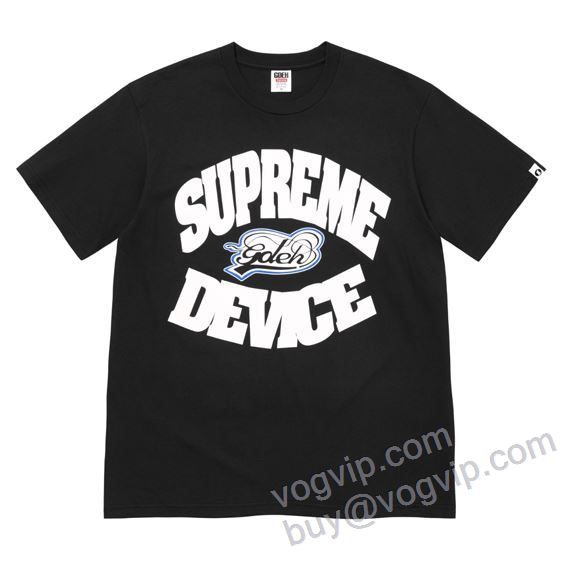 シュプリームブランドコピー 魅力的 SUPREME X GOODENOUGH DEVICE TEE SUPNXZ056 2025人気セール高品質 半袖Tシャツ 3色可選