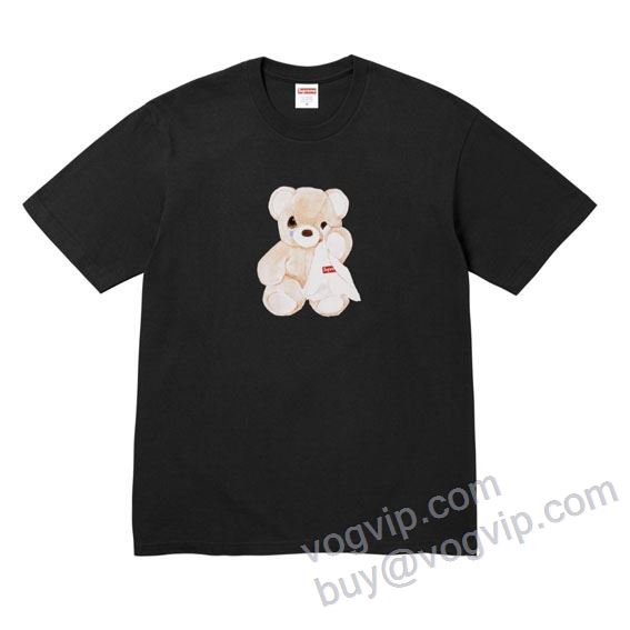 超激得新作登場 シュプリームブランド 偽物 通販 SUPREME SS25 BEAR TEE SUPNXZ061 半袖Tシャツ 2色可選 オリジナル