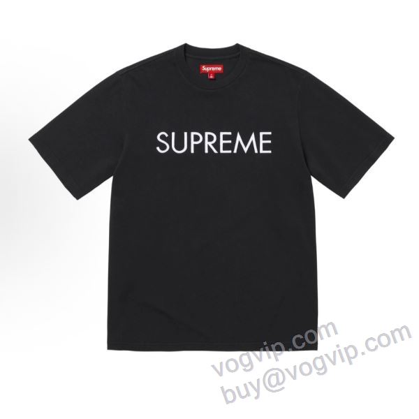 シュプリーム スーパーコピー SUPNXZ069 2025高級品 通販 半袖Tシャツ 2色可選 SALE!今季