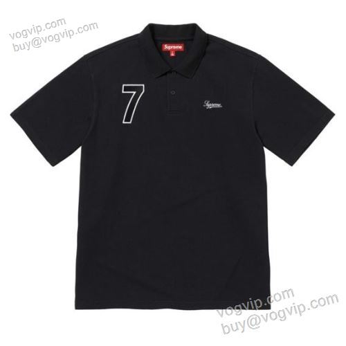 もっとも高い人気を誇る シュプリーム スーパーコピー CURSIVE POLO TEE 2025超激得格安 SUPNXZ083 半袖ポロシャツ 2色可選