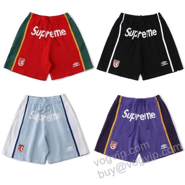 SUPREME X UMBRO SS25 KNIT SHORTS SUPNZK010 目玉商品 ニット シュプリームスーパーコピー ショートパンツ 4色可選