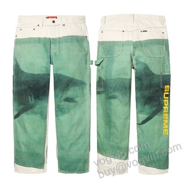 大好評? Supreme Damien Hirst JEANS SUPNZK012 ジーンズ 2025お買い得高品質 シュプリームコピー ブランド