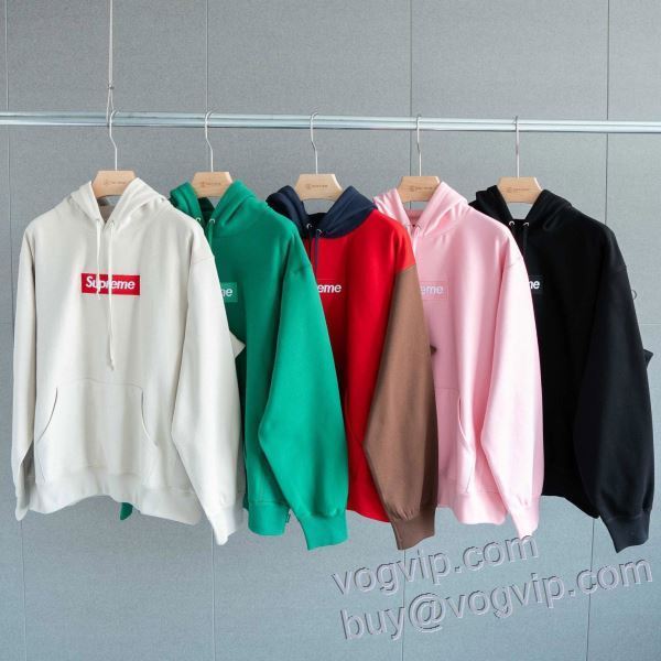 2025 今一番HOTな新品 シュプリームコピーブランド Supreme Box Logo Hooded Sweatshirt パーカー 5色可選