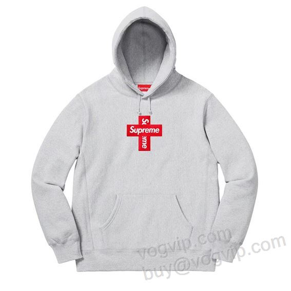 2025お買い得高品質 SUPREME Cross Box Logo Hooded Sweatshirt SUPWT112 パーカー 2色可選 シュプリームスーパーコピー 激安