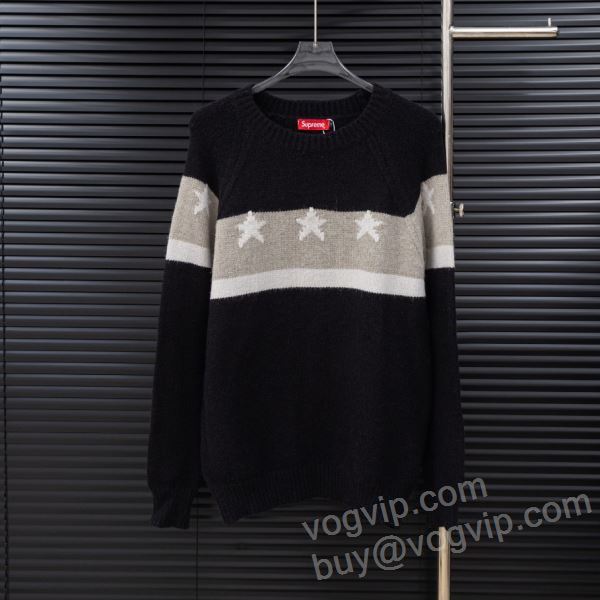 2025秋冬新作 シュプリームブランドコピー SUPWT128 ニット セーター 3色可選