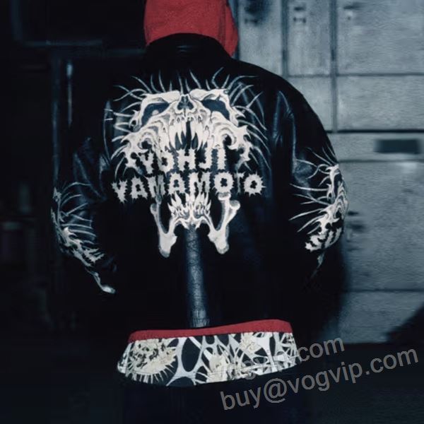 Supreme x Y’s by Yohji Yamamoto FW25 WEEK3 Leather Jacket シュプリームブランドコピー SUPWT139 革ジャンパー ジャケット
