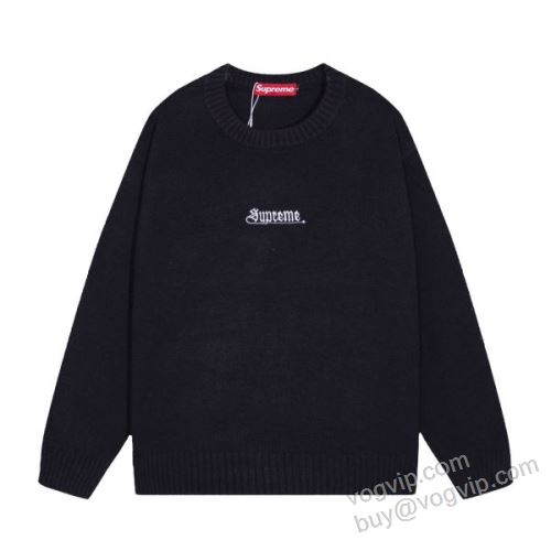ニット セーター 2026品質保証定番人気 シュプリーム ブランド 偽物 通販 SUPWT157 4色可選 もっとも高い人気を誇る