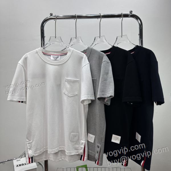 2025新商品！ トムブラウン ブランド 偽物 通販 TBNXZ005 半袖Tシャツ 4色可選