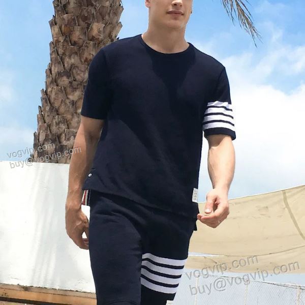 トムブラウン ブランドコピー TBNXZ011 半袖Tシャツ 4色可選 2025最安値本物保証