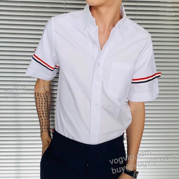 2025超激得高品質 TBNXZ032 半袖シャツ 3色可選 トムブラウン ブランドスーパーコピー