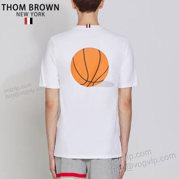 トムブラウン THOM BROWNE TBNXZ034 2025高級品 通販 半袖Tシャツ ブランドコピー