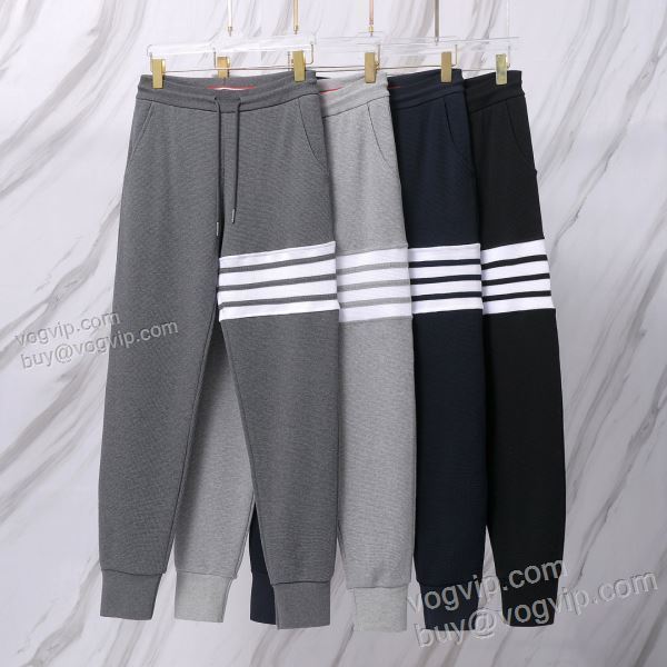 トムブラウン THOM BROWNE 業界高品質スーパーコピー TBNZK023 スエットパンツ チノパン 4色可選 2025秋冬新作