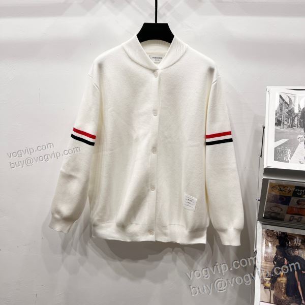 2025お得大人気 トムブラウン THOM BROWNEスーパーコピー TBWT013 ブルゾン ニット セーター