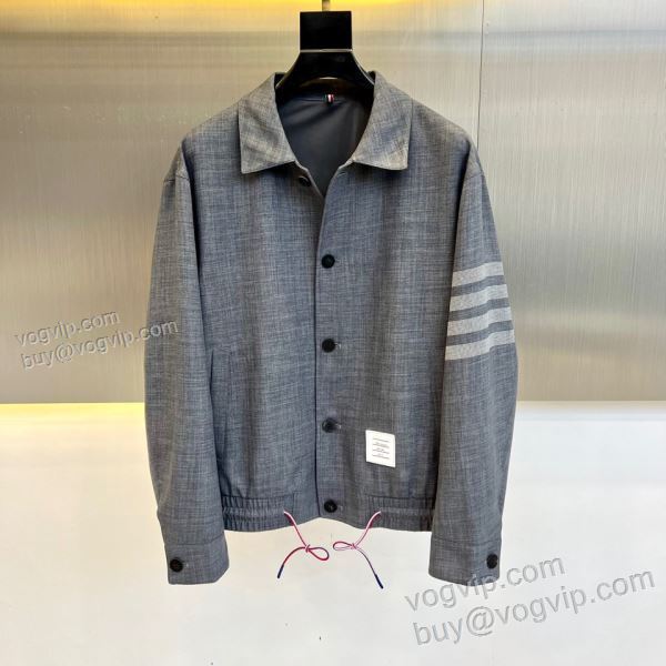 THOM BROWNEコピー TBWT014 2025お得大人気 トムブラウン ブルゾン ジャケット、上着 2色可選