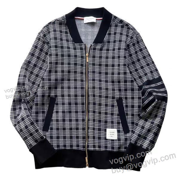 2025品質保証定番人気 トムブラウン THOM BROWNE偽物ブランド TBWT041 ブルゾン ジャケット、上着 2色可選