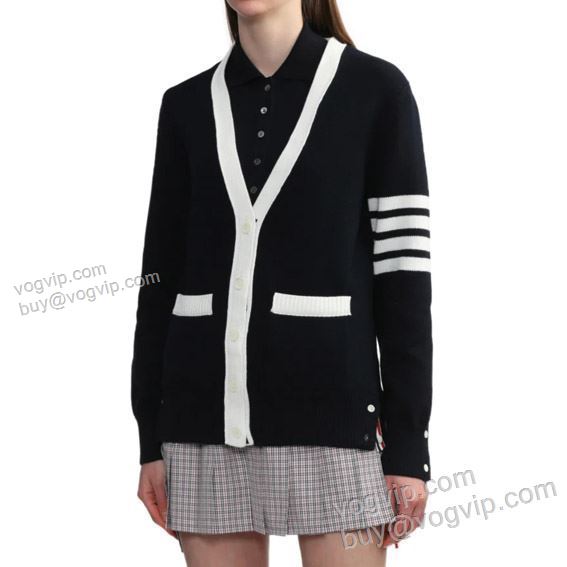 2025秋冬季新作 トムブラウン THOM BROWNE TBWT045 ニット セーター 4色可選 VOGブランドスーパーコピー