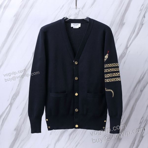 2025数量限定定番人気 トムブラウン THOM BROWNE 最高N級ブランドコピー TBWT053 ニット セーター ジャケット、上着