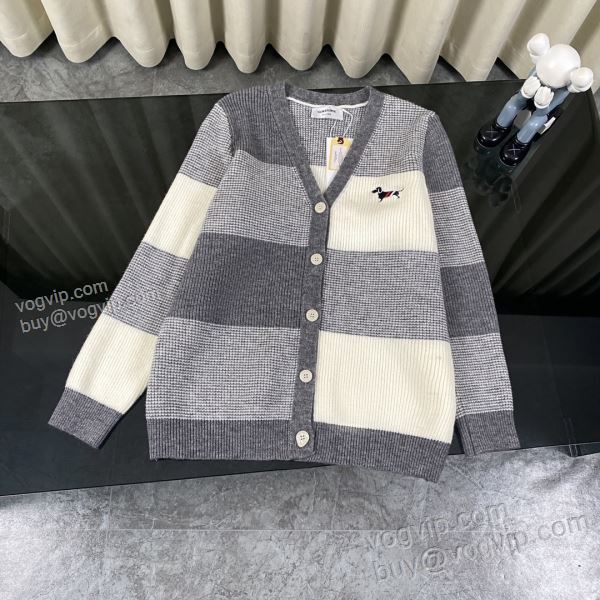 トムブラウン THOM BROWNE TBWT056 ニット セーター 2色可選 コピー 商品 販売 2025数量限定定番人気