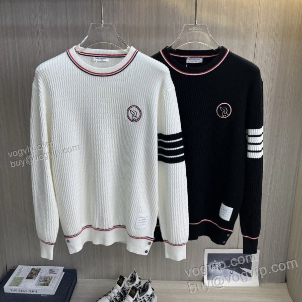 2025新商品！ トムブラウン THOM BROWNE TBWT057 ニット セーター 2色可選 最大級ブランドコピー通販優良店