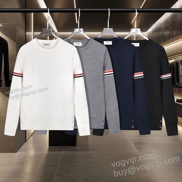 ニット セーター 2025年モデル入荷 トムブラウン ブランドスーパーコピー TBWT071 4色可選
