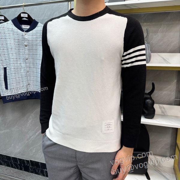 ニット セーター 2025爆買い格安 トムブラウン ブランドコピー TBWT084 2色可選