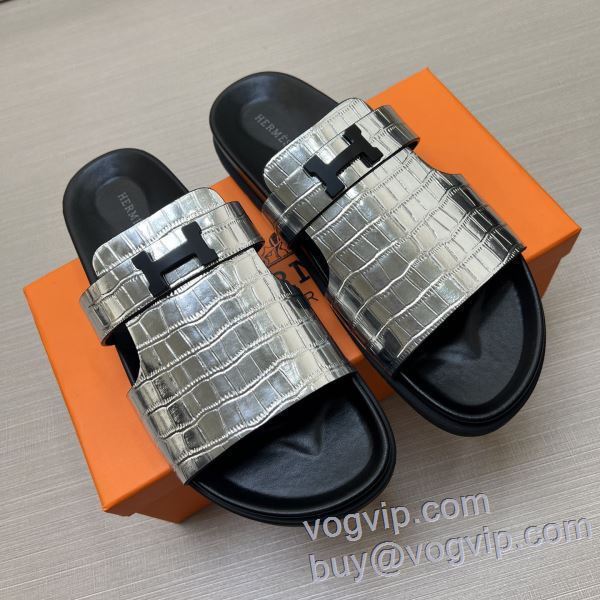 2025お得100%新品 エルメス HERMESスーパーコピー 激安 【人気ブログ掲載】 TXIEHE017 サンダル ビーチサンダル 多色選択可