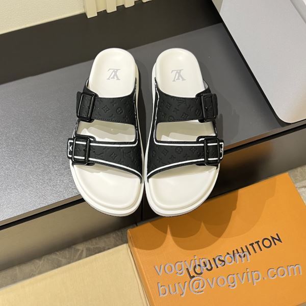 2025品質保証定番人気 ルイ ヴィトン LOUIS VUITTONコピー ブランド 日本未入荷モデル TXIELV037 サンダル ビーチサンダル