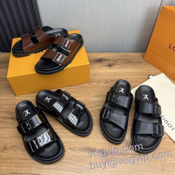 ルイ ヴィトン LOUIS VUITTON TXIELV048 サンダル ビーチサンダル 3色可選 2025人気販売 業界高品質スーパーコピー 人気 ランキング