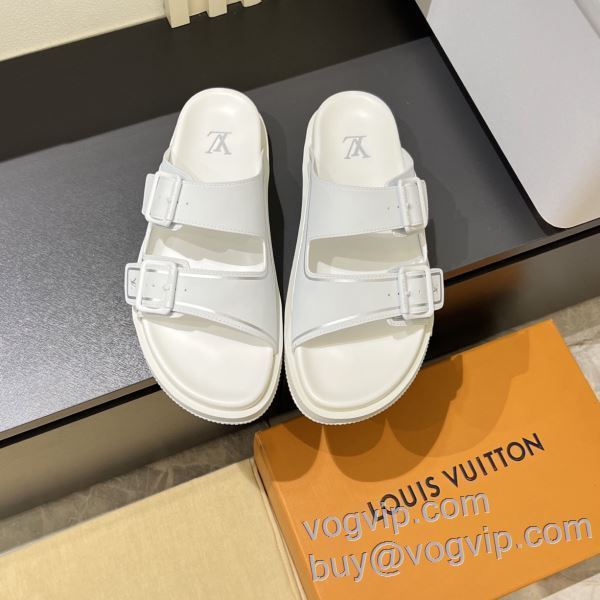 2025限定セール本物保証 ルイ ヴィトン LOUIS VUITTON TXIELV049 ランキング1位 サンダル ビーチサンダル 2色可選 スーパーコピー n級品
