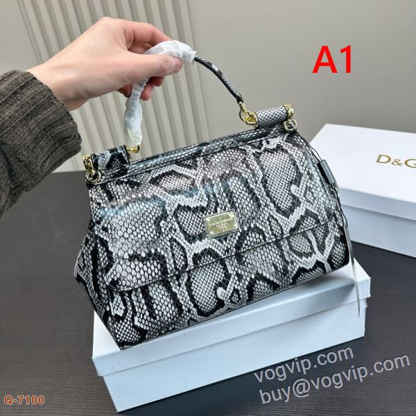 Dolce&Gabbana コピー ブランド 2025お買い得高品質 WBAGDG015 セレブ風 ドルチェ＆ガッバーナ ハンドバッグ 5色可選