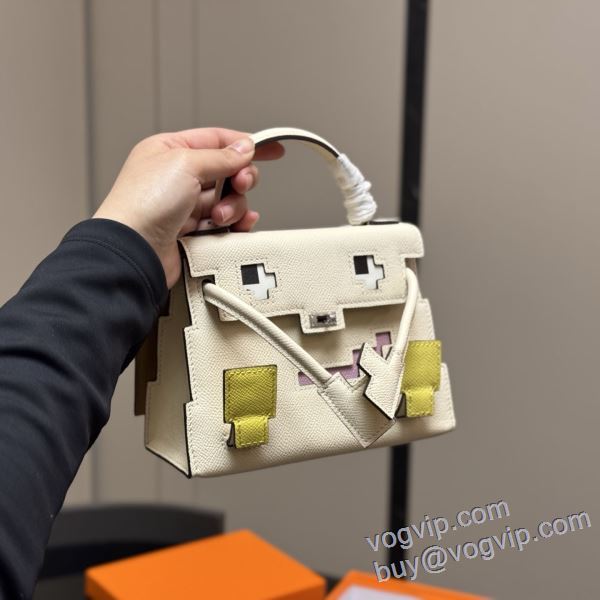 洗練を十分に演出する エルメス HERMES スーパーコピー WBAGHE020 ハンドバッグ 2025高評価