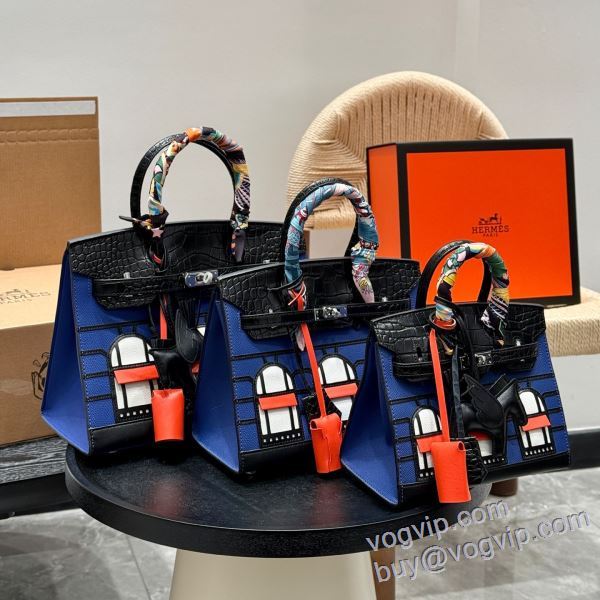 2025最新入荷 エルメス HERMES ブランドコピー 定番のアイテム WBAGHE022 ハンドバッグ 多色選択可