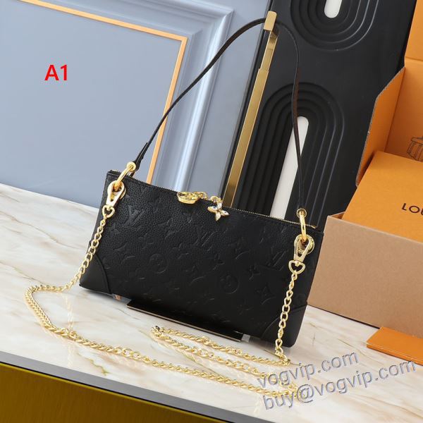 業界高品質スーパーコピー 2025割引セール ルイ ヴィトン LOUIS VUITTON WBAGLV106 ショルダーバッグ ハンドバッグ 多色選択可 首胸ロゴ