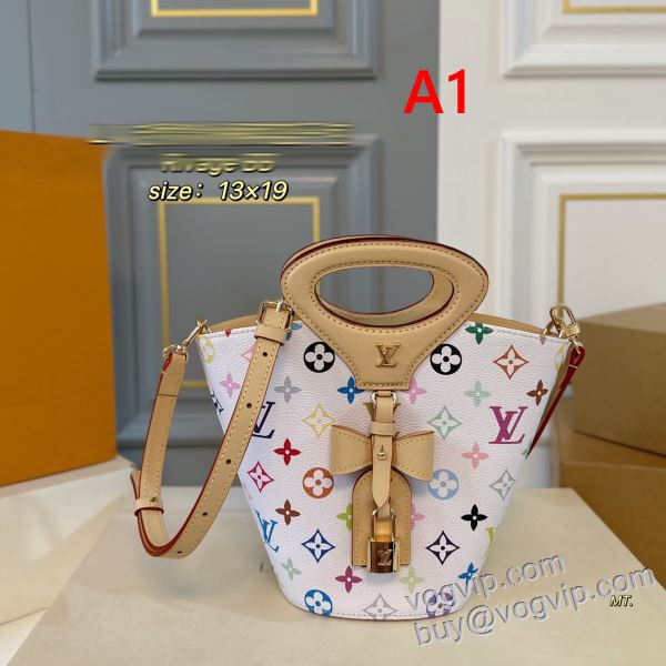 ルイ ヴィトン WBAGLV175 愛らしさ抜群！ ハンドバッグ ショルダーバッグ 4色可選 LOUIS VUITTON コピー ブランド 2025驚きの破格値人気