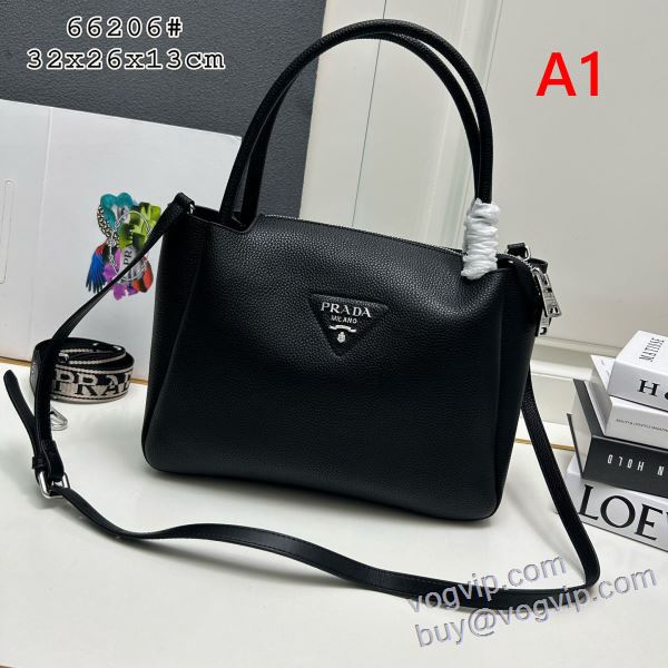 綺麗に決まるフォルム！ プラダ ブランドスーパーコピー 2025最新入荷 WBAGPR010 ショルダーバッグ ハンドバッグ 斜め掛けバッグ 6色可選