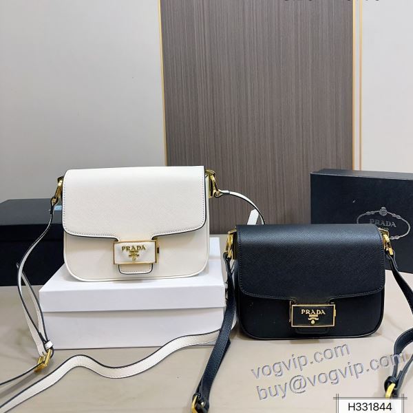 プラダ PRADA スーパーコピー信用できるサイト 2025爆買い定番人気 WBAGPR025 ショルダーバッグ 斜め掛けバッグ 2色可選 お洒落に魅せる