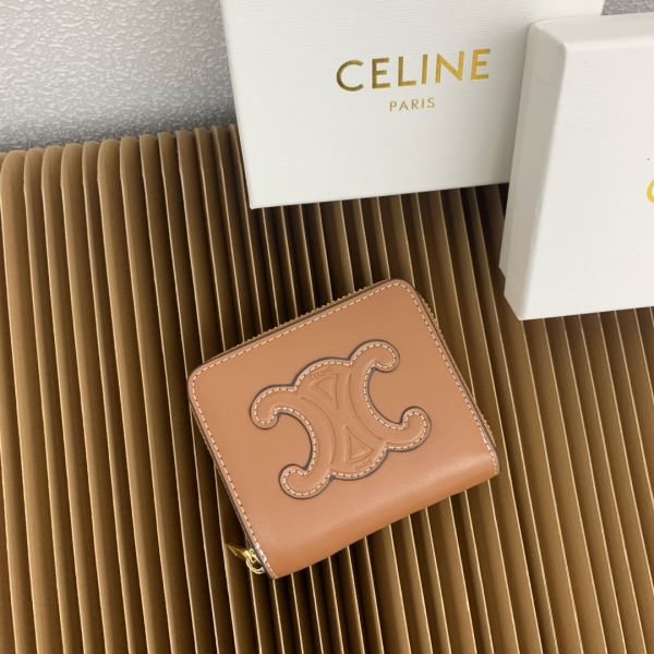 セリーヌ ブランドコピー WQBCEL011 2025お得人気セール レディース財布 ミニ財布 2色可選 選べる極上
