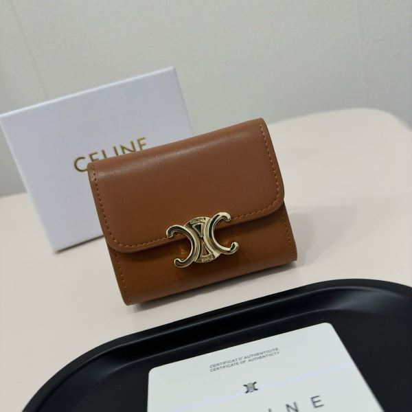 極上の着心地 セリーヌ CELINEコピー ブランド WQBCEL015 レディース財布 ミニ財布 7色可選 2025爆買い定番人気