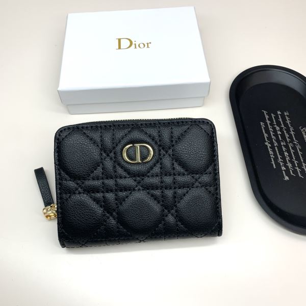 2025最新入荷 ディオール スーパーコピー WQBDIOR009 レディース財布 ミニ財布 3色可選 上品上質