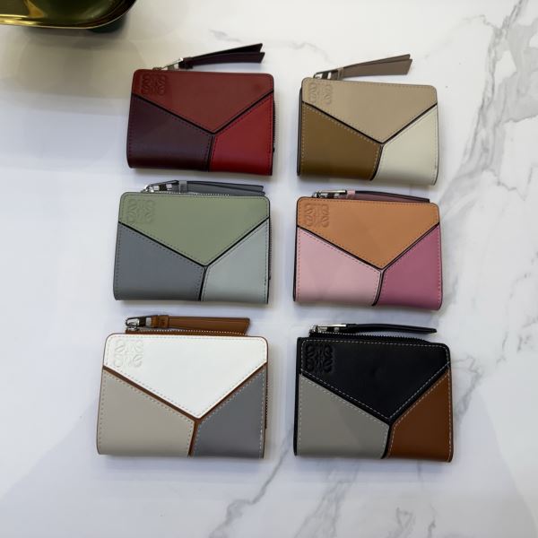 2025人気定番新作 ロエベ LOEWEスーパーコピー WQBLOE013 レディース財布 ミニ財布 多色選択可 海外セレブ愛用